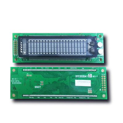 матрица ТОЧКИ VFD дисплея FSTN вакуума 4X20 дневная положительная для автомобильного