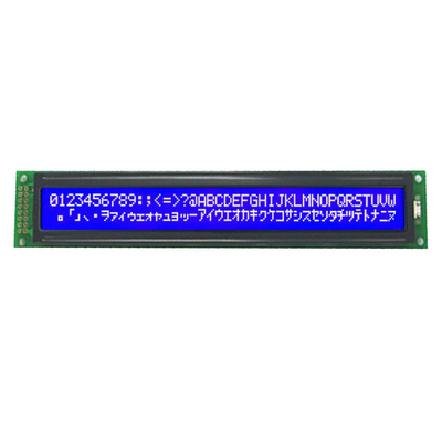 Параллельный модуль Stn 40X2 Monochrome LCD логики модуля 5.25V Lcd характера FSTN