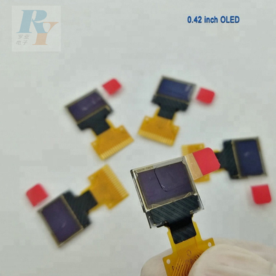 модуль 0,42 дисплея 72X40 OLED медленно двигает голубая белизна интерфейса I2C с Spi