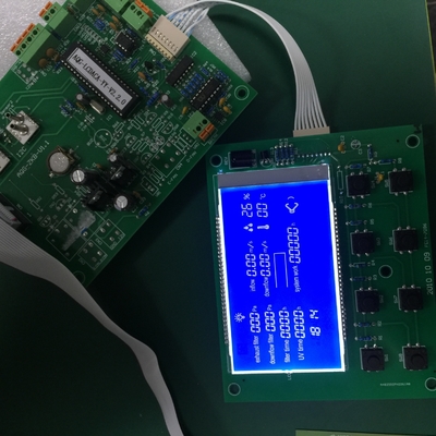 Недостаток Stn изготовленной на заказ панели LCD голубой графический поляризовывает монитор LCD для фильтра