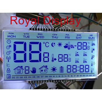 Дисплей LCD распределителя топлива Monochrome чисел этапа 6 изготовленный на заказ