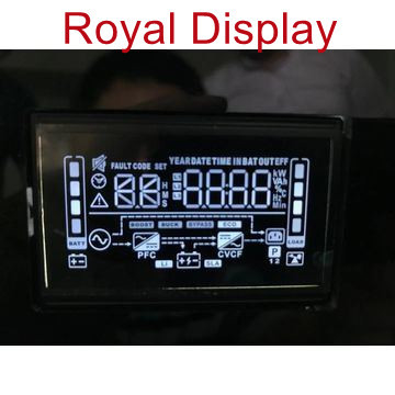 Дисплей LCD распределителя топлива Monochrome чисел этапа 6 изготовленный на заказ
