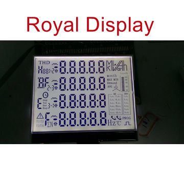 Дисплей LCD распределителя топлива Monochrome чисел этапа 6 изготовленный на заказ