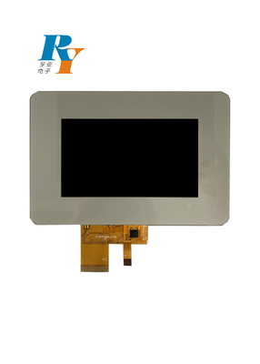 Точки CTP дисплея 480×272 4,3 дюймов TFT LCD освещают контржурным светом с защитным прозрачным стеклом и сенсорной панелью