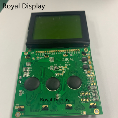 модуль LCD УДАРА Yellowgreen графического LCD дисплея 128X64dots STN Monochrome