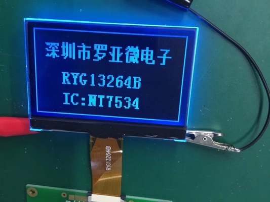 Монитор 132X64 DFSTN графический LCD ставит точки штырь 30 с соединителем FPC