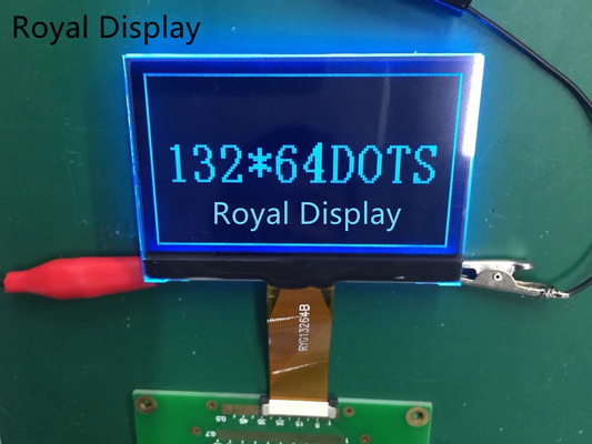 Монитор 132X64 DFSTN графический LCD ставит точки штырь 30 с соединителем FPC