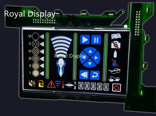 этап 7 отрицательное FSTN VA панели 1/3 3.3V отрицательное VA LCD косой