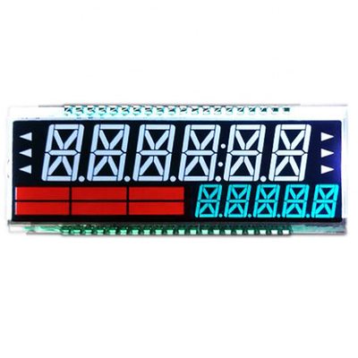 Тип изготовленный на заказ LCD TN отрицательный показывает контактный разъем 14 этапов Monochrome