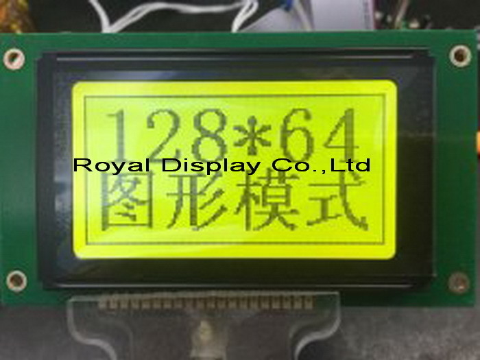 128*64 Графический STN LCD модуль с светодиодным заднего света монохромный 20 пин ST7565 3.5v промышленный дисплей