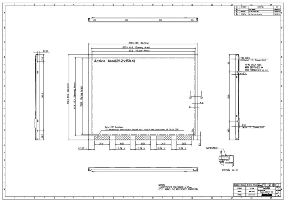 G104V1-T03 Innolux TFT LCD модуль 10,4 дюйма 640*480 RGB VGA 1500:1