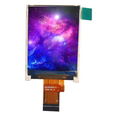 2.2 дюймовый TFT LCD модуль 240*320 RGB 2.8v Белый дисплей широкой температуры