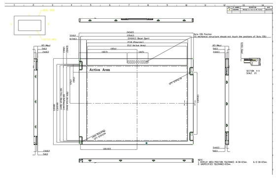 10.4′ TFT LCD INNOLUX G104AGE-L02 800*600 RGB широкий дисплей широкой температуры