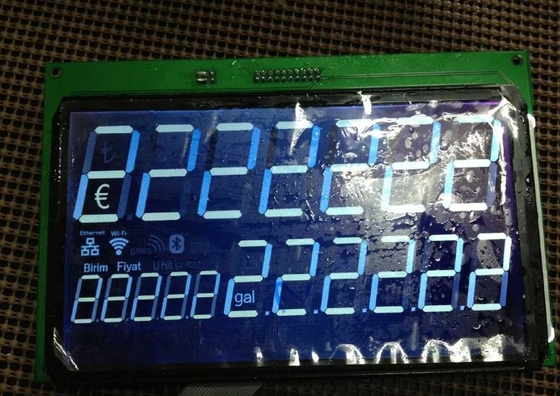 Модуль LCD DFSTN с отрицательной передачей для топливного диспенсера с очень широким диапазоном температур