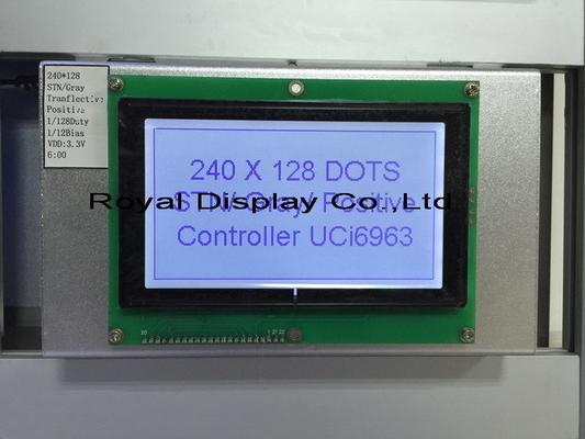 240*128 Графический FSTN LCD модуль с PCB T6963C широкотемпературный промышленный дисплей