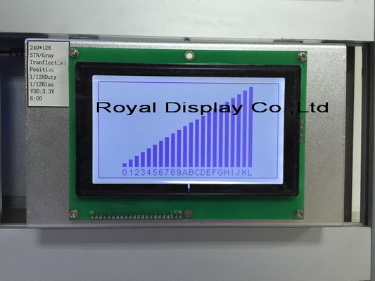 240*128 Графический FSTN LCD модуль с PCB T6963C широкотемпературный промышленный дисплей