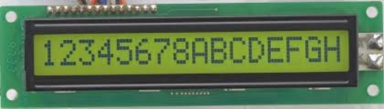 Большой размер 1601 16*1 Модуль LCD с подсветкой PCB Industrial Display