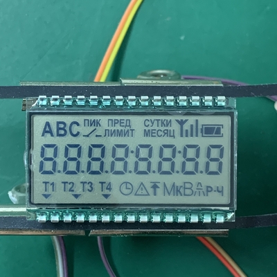 Модуль TN LCD 2.8v -40 градусов по Цельсию трансфлективный положительный энергометр 64 Гц