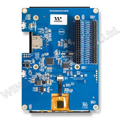 5' IPS 720*RGB*1280 HDMI TFT LCD модуль с конвертерной платой для безопасного доступа