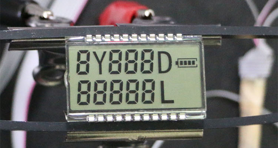 Monochrome дисплей TN HTN STN FSTN LCD 7 этапов для счетчика воды
