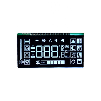 Подгонянное число касания дисплея Lcd этапа черноты 7 TN для счетчика воды/счетчика энергии