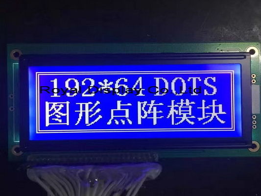 Изготовленный на заказ Mono дисплей модуля FSTN положительный 192X64 графический LCD